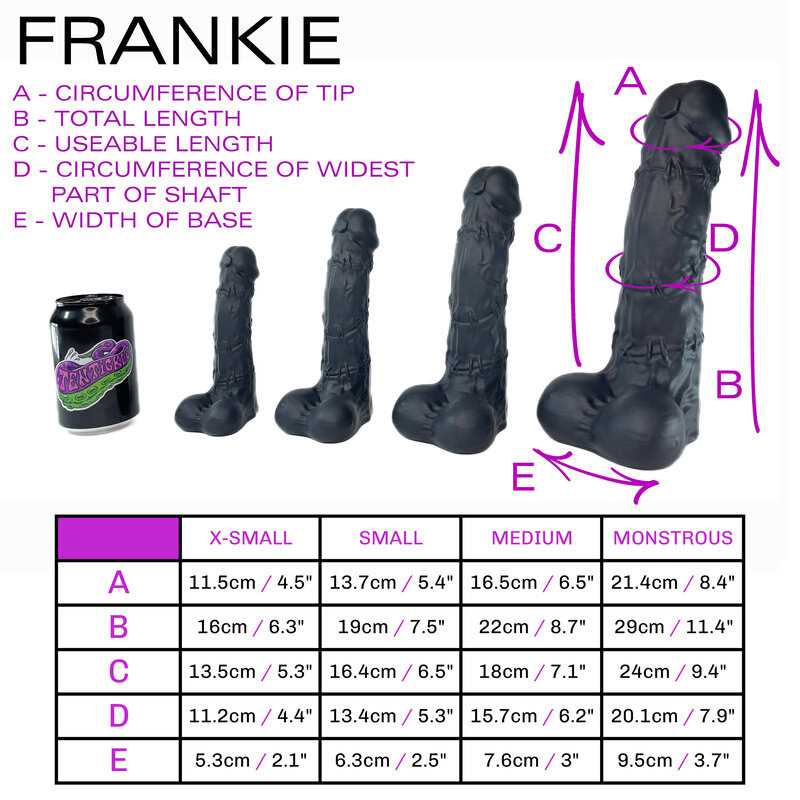 Frankie 'Pastel-weenie' monstrous medium (OO50)