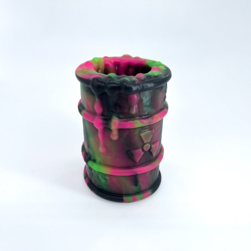 Toxxxik 'Toxic Splatterfest' #2 soft (OO30) mini pen/stroker 1.1"