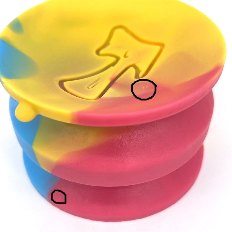 Double-sided suction cup 'Pansexual Flag' medium FLOP