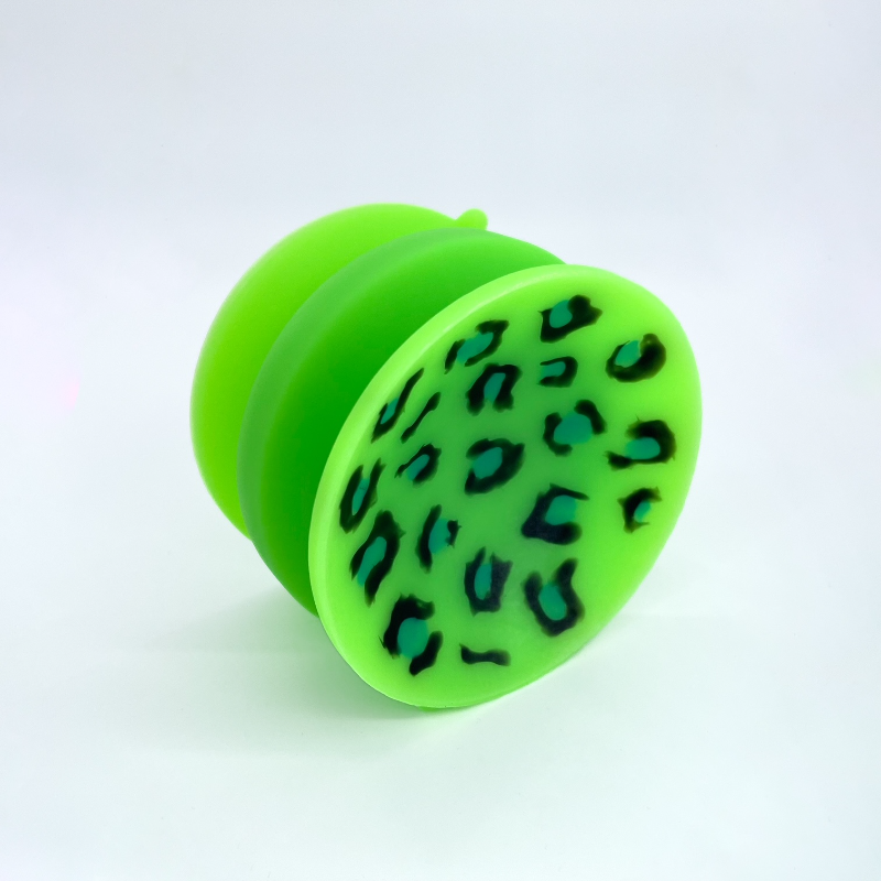 Double-sided suction cup 'Slime Leopard' UV/GITD monstrous