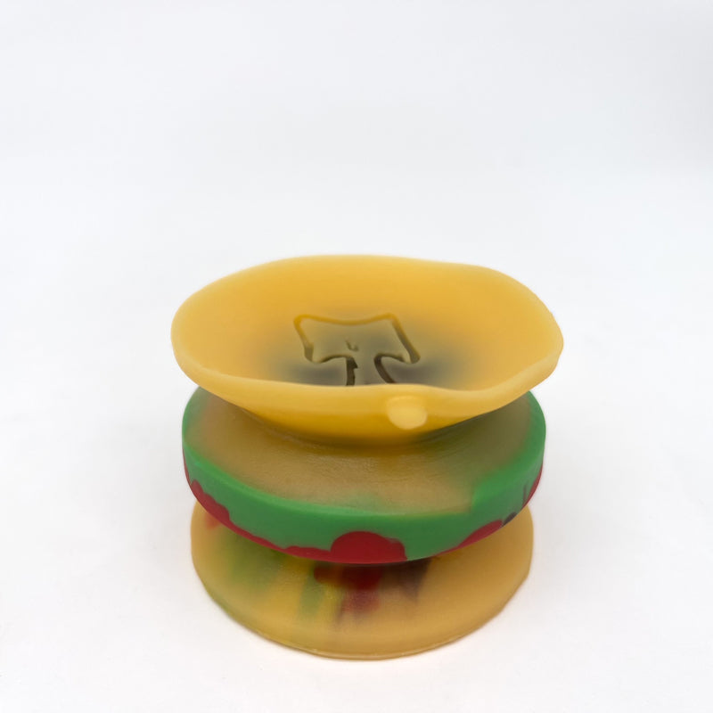 Double-sided suction cup 'Burger' mini + small FLOP