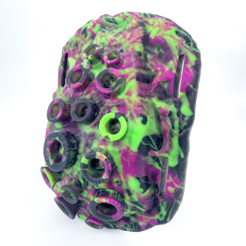 Gorj 'Toxic Splatterfest' GITD super soft (OO20) **NEW GRINDER TOY** FLOP