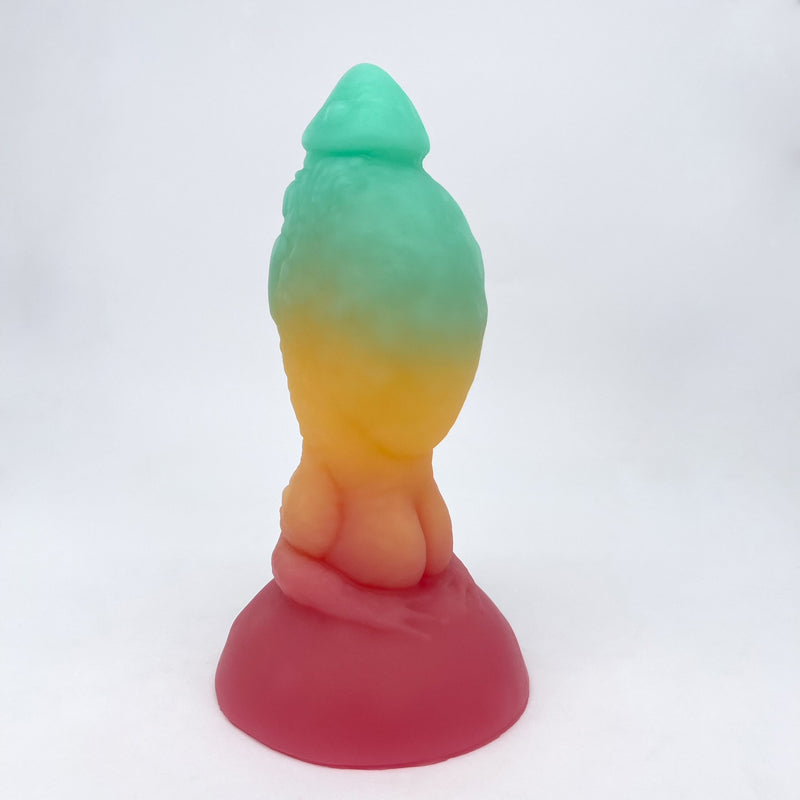 Toady Stool 'Rainbow Cocktail' GITD medium soft (OO30)