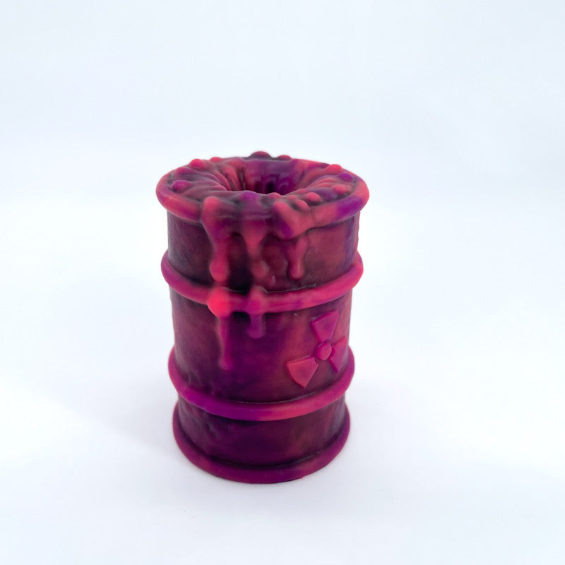 Toxxxik ‘Cyclamen' #2 soft (OO30) mini closed-end pen/stroker (trans)