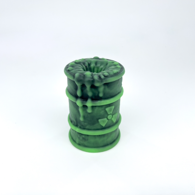 Toxxxik ‘Toxic Slime' #2 soft (OO30) mini closed-end pen/stroker (trans)