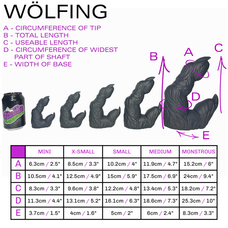 Wölfing 'Burger' small super soft (OO20)