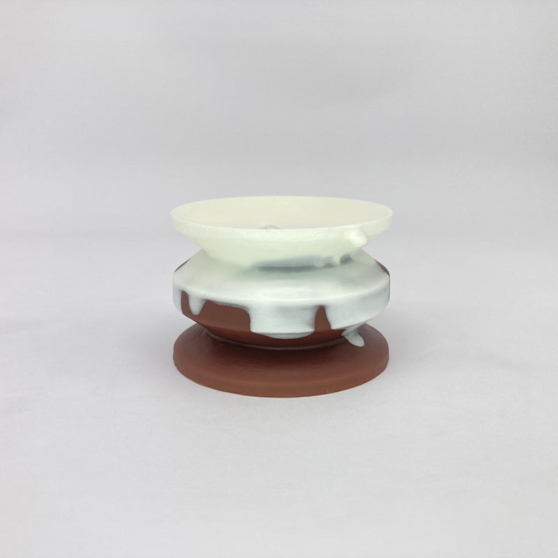 Frosted Chocolate Cake double-sided suction cup (small)