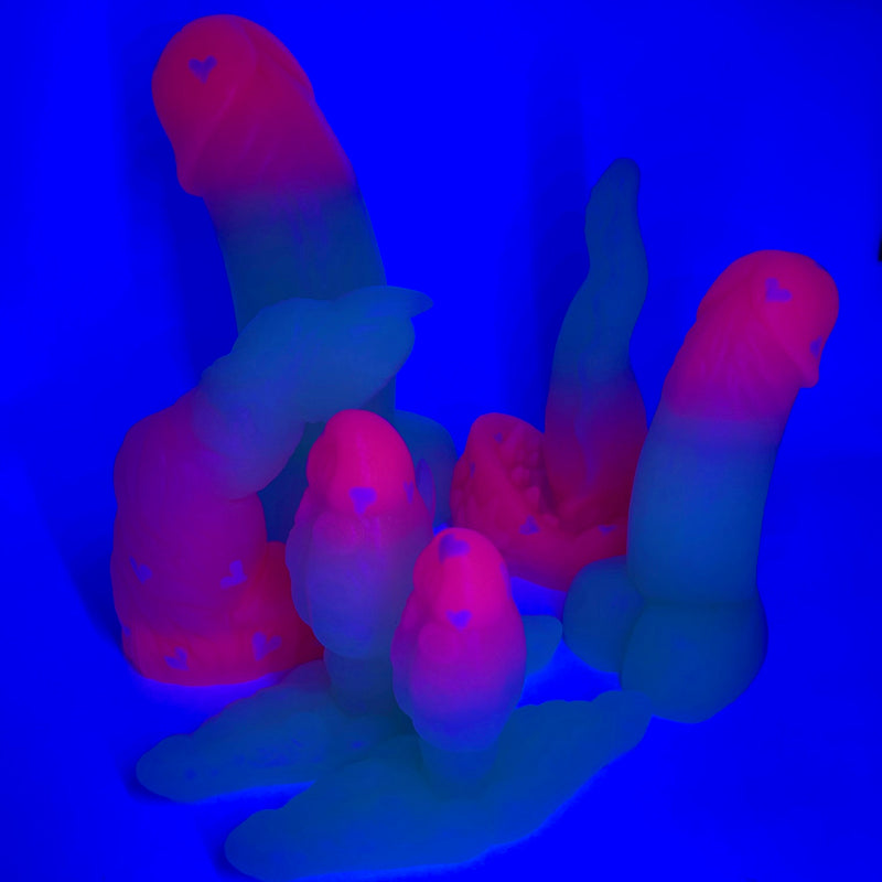 Wölfing Be My Fungi GITD medium super soft (OO20)