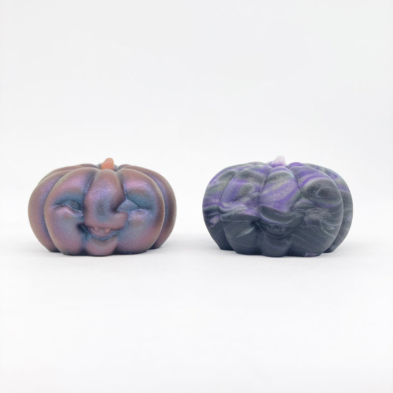 Lumpkin Halloween Purple squishy stimtoy #2