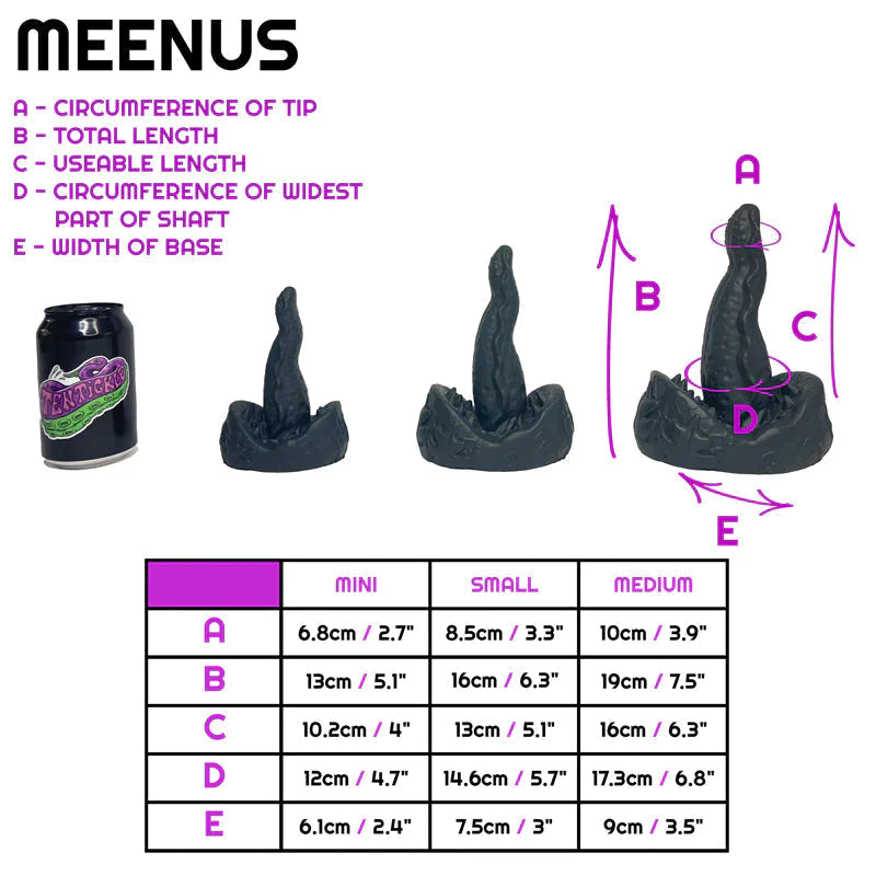 Meenus Magical Mushroom GITD small medium (OO50)