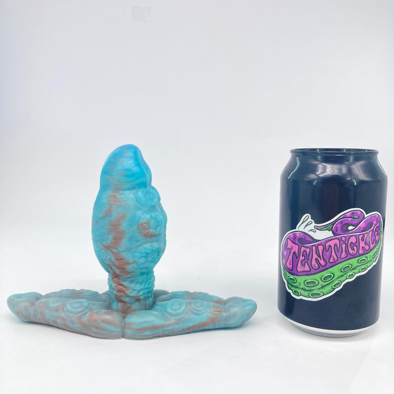 Skwee large plug large base Turquoise Stone soft (OO30) **NEW VAGINA PLUG**