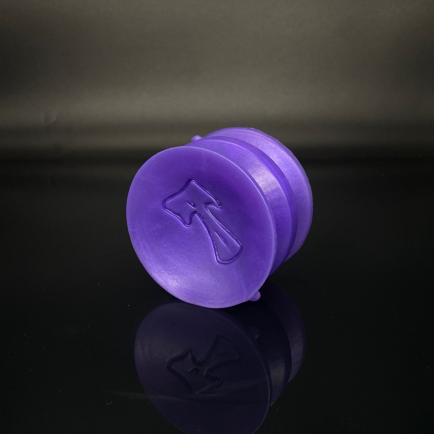 Double-sided suction cup iridescent violet FLOP