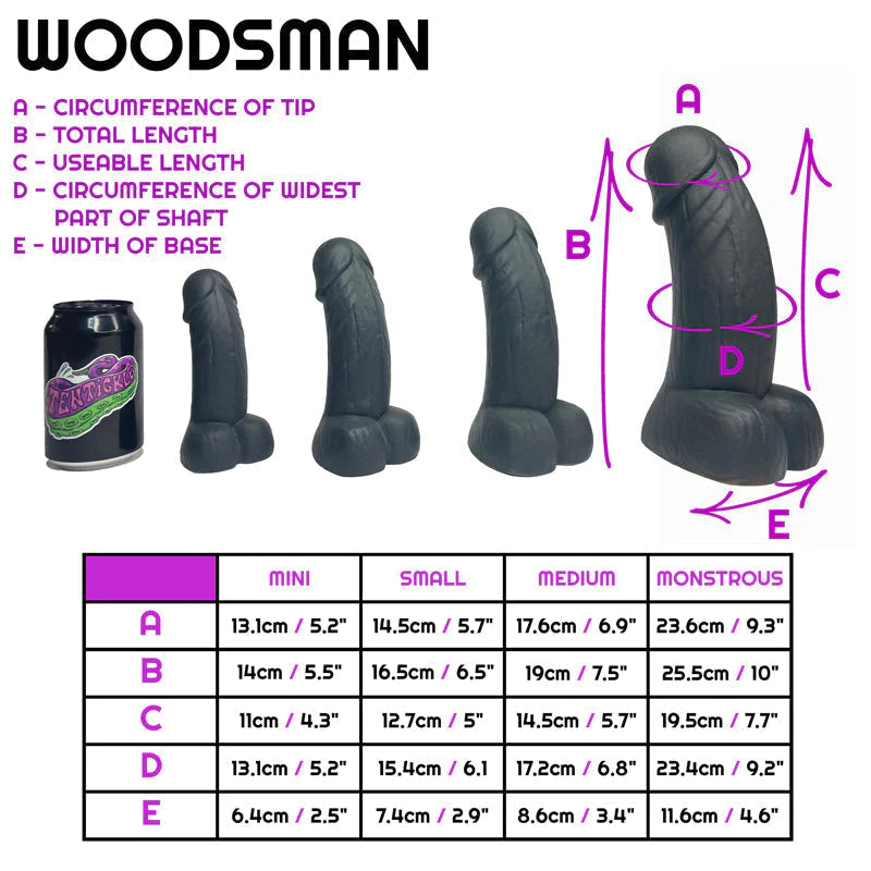 Woodsman Magical Mushroom GITD monstrous super soft #2 (OO20)